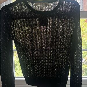 Zara Dark Knit Top